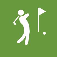 Golfer Teeing Off Graphic