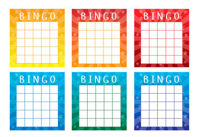 6 Bingo Sheets